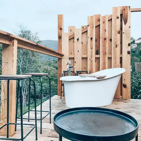 木屋 Tiny House - Terrace On Stilts - Nature *