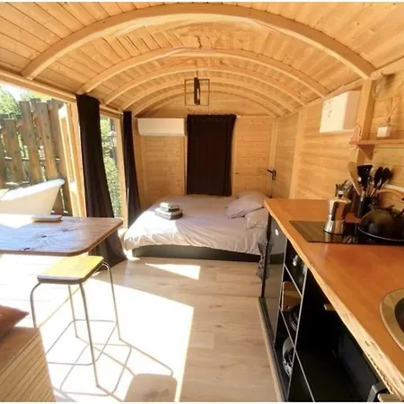 Domek alpejski Tiny House - Terrace On Stilts - Nature