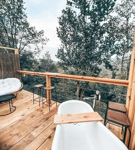 Alpstuga Tiny House - Terrace On Stilts - Nature *