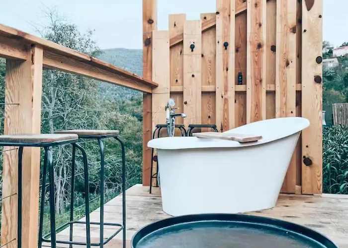 Alpstuga Tiny House - Terrace On Stilts - Nature *