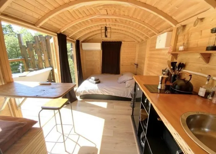 Alpstuga Tiny House - Terrace On Stilts - Nature